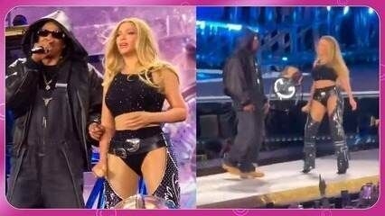 Beyoncé e Jay-Z Brilham Juntos em Show em Paris
