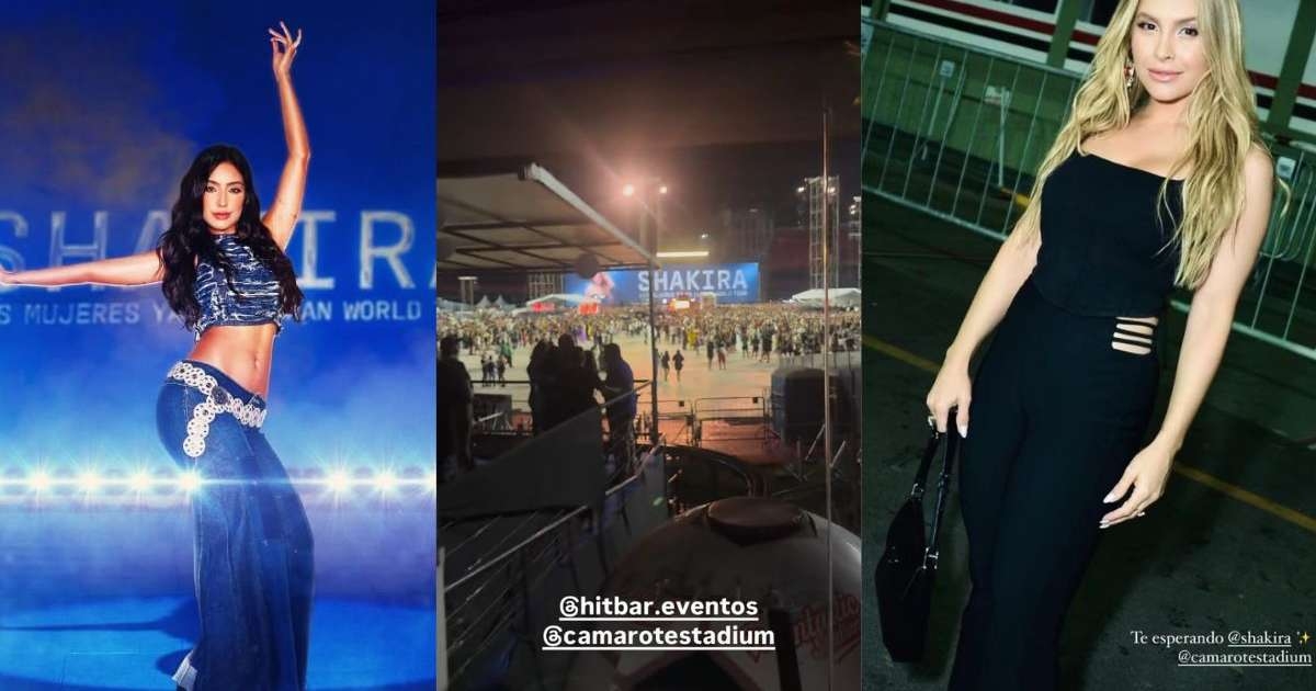 Shakira encanta famosos em show grandioso em São Paulo