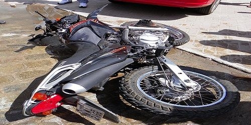 Acidentes com motos: 30,66 feridos outros com mortes por dia.