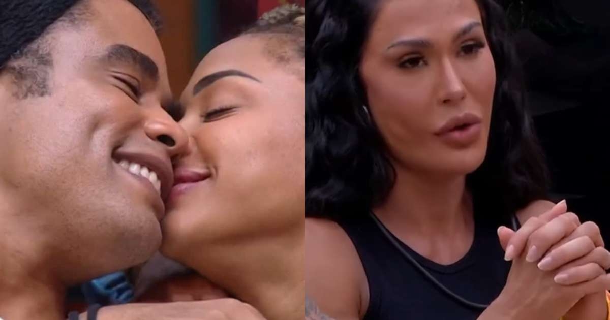 Gracyanne alerta Aline sobre Diogo no BBB25