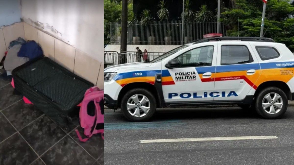 Foragido se esconde em mala e é preso pela polícia