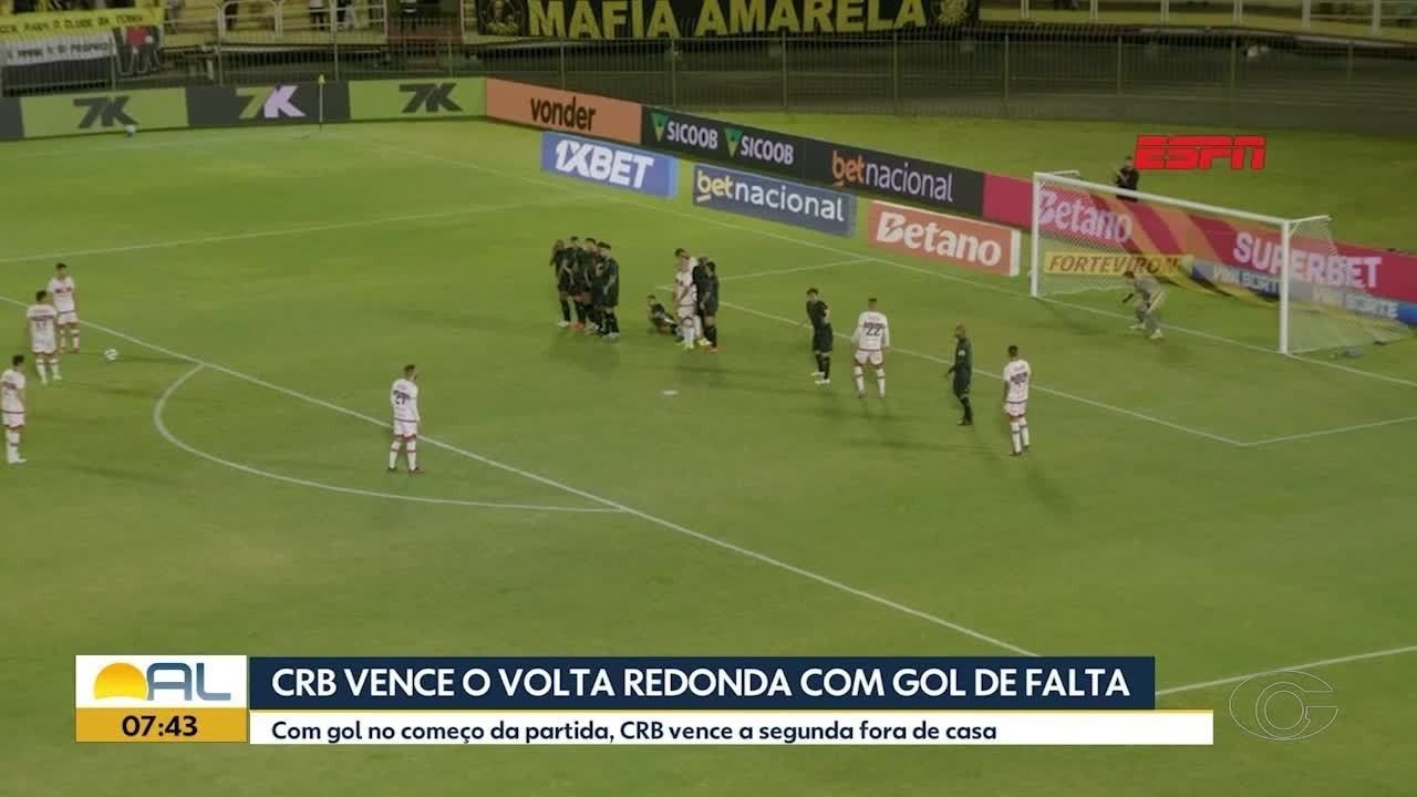 CRB permanece em 10º lugar após rodada do Brasileiro