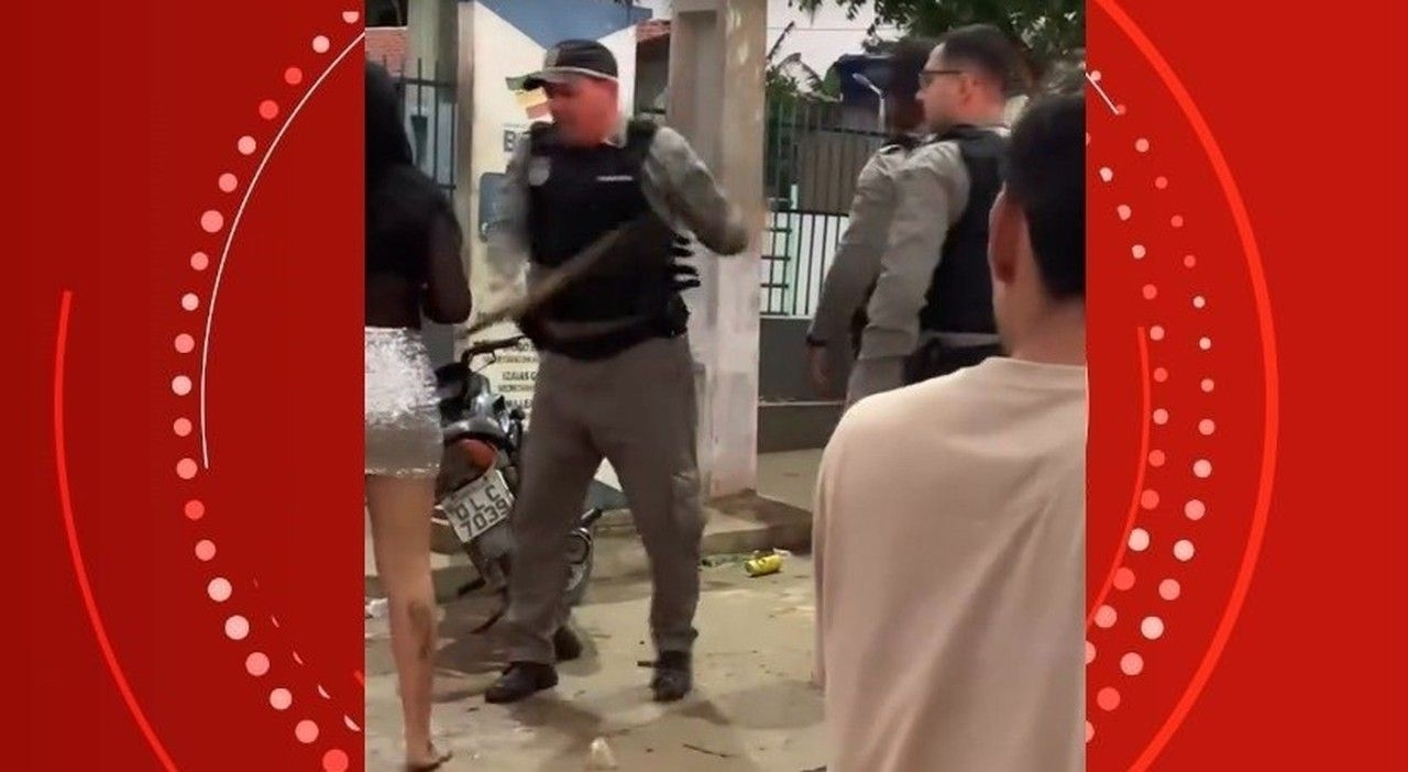 Mulher agredida por policial em festa junina em Alagoas