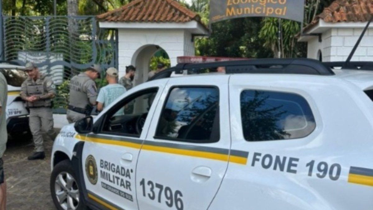 Homem invade zoológico e mata veado em Cachoeira do Sul