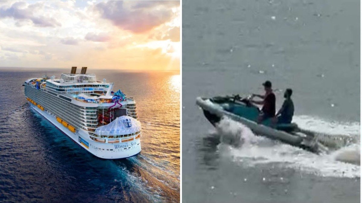 Passageiro tenta escapar de dívida pulando de cruzeiro