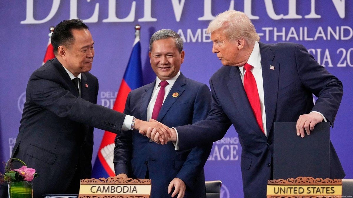 Cessar-fogo entre Tailândia e Camboja é assinado por Trump