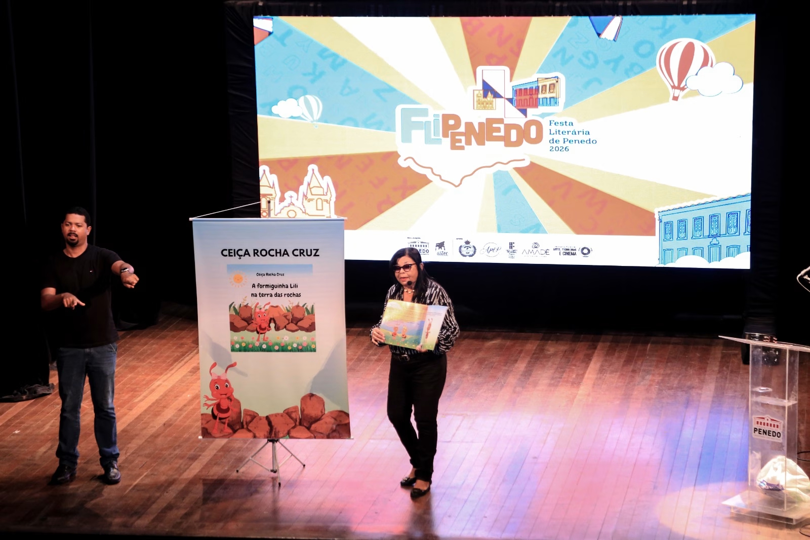 FliPenedo 2026 promove contação de histórias para crianças