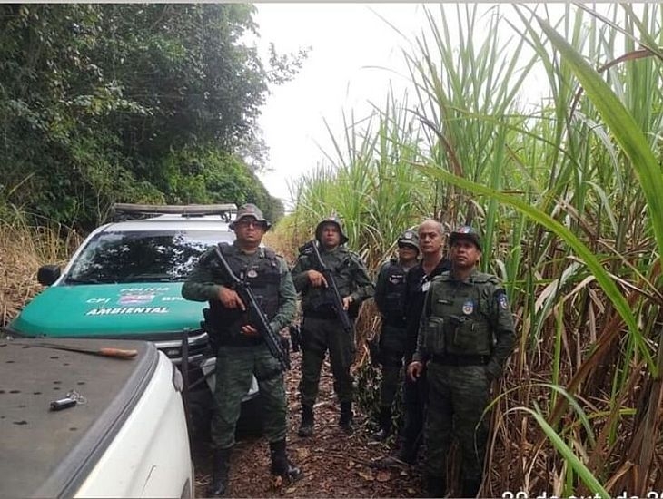 Operação destrói materiais de caça em reserva ambiental; suspeitos fogem