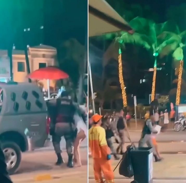 Turistas de MG são presos após confusão em bar e desacato na orla de Ponta Verde