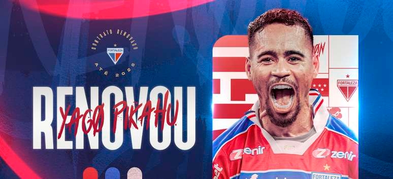 Fortaleza contrata Yago Pikachu de forma definitiva