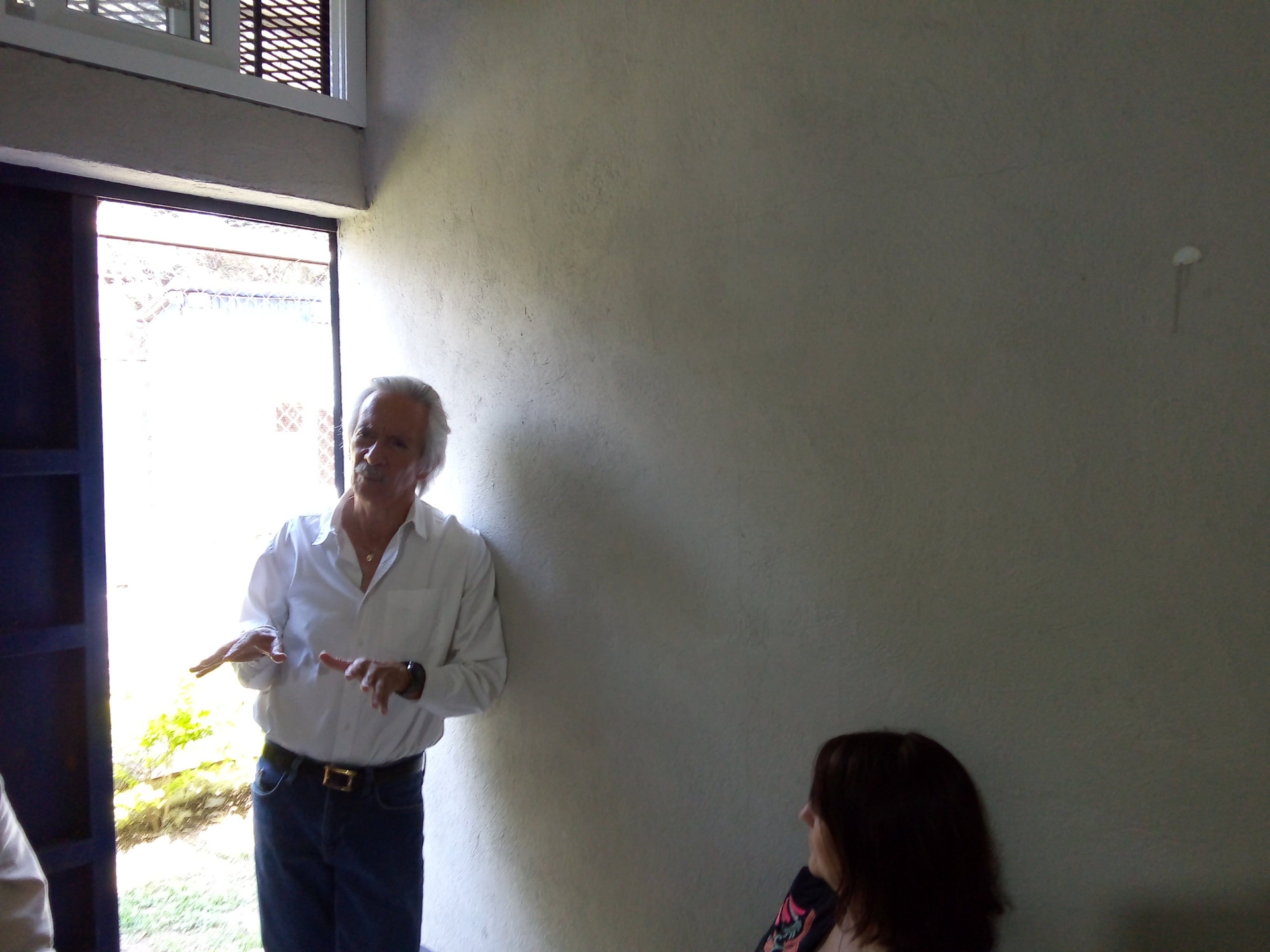 Visita de Jornalistas a José Rubén Zamora em Defesa da Libertação