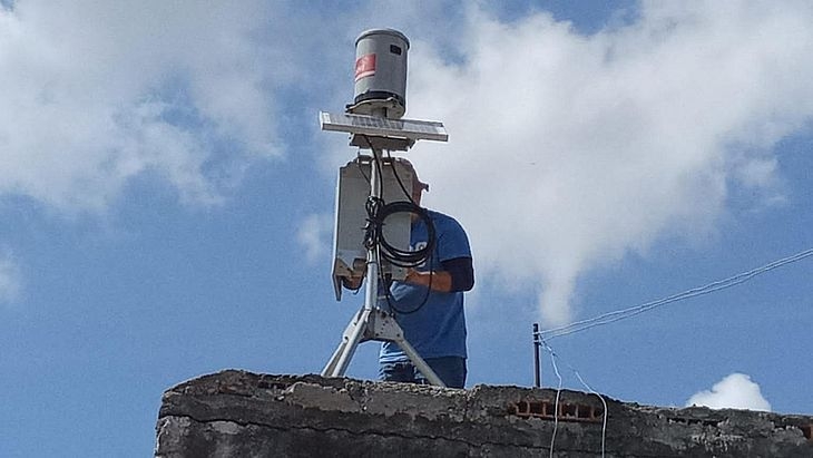 Semarh realiza manutenção preventiva em 29 pontos de monitoramento hidrometeorológico