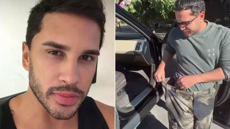 Lucas Guimarães emagrece após separação e exibe calça folgada