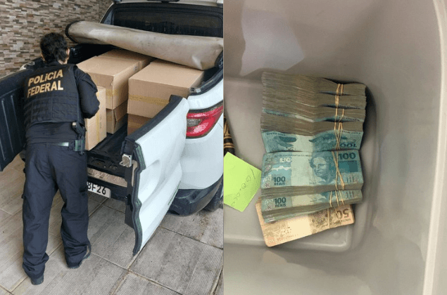 PF prende 7 em operação de combate ao contrabando de cigarros estrangeiros em AL e mais 2 estados