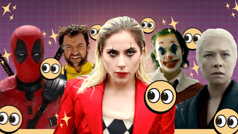 Lady Gaga em Coringa 2 e mais: Os 10 filmes e séries mais aguardados de 2024