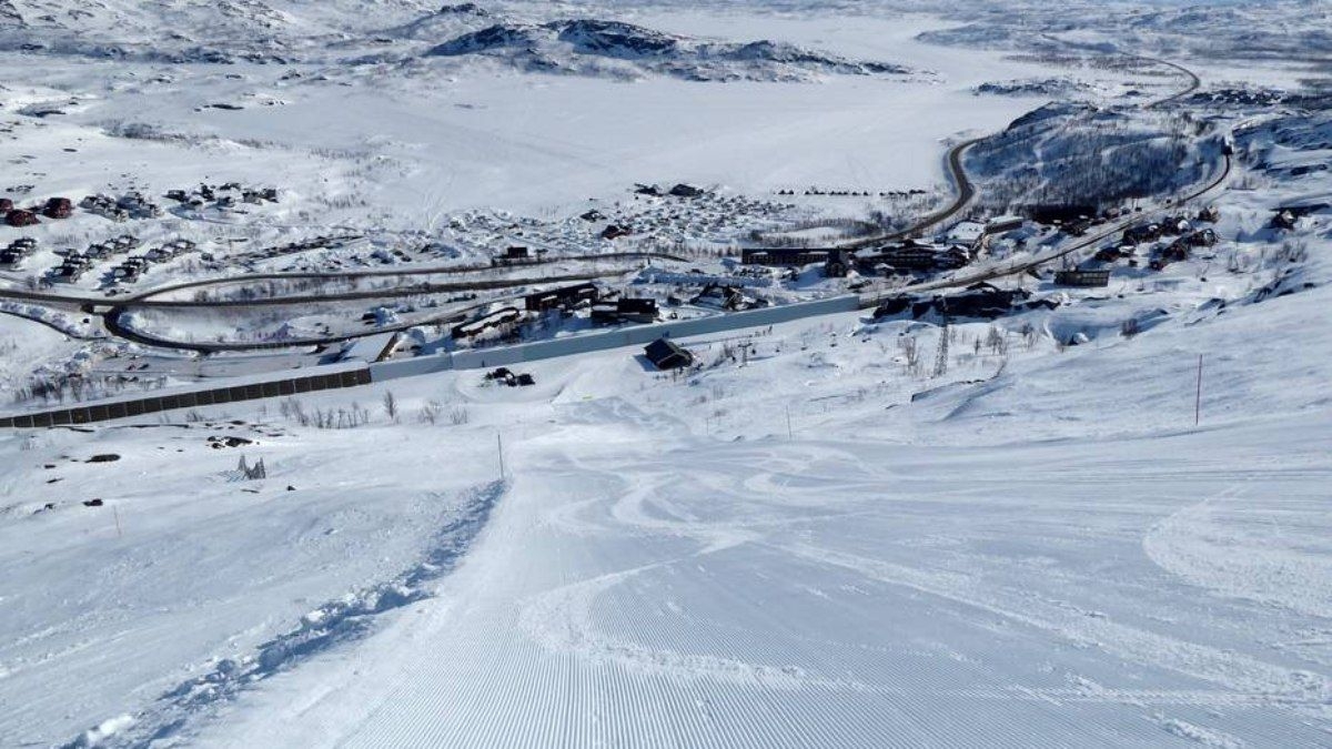 Avalanche em Kiruna soterram esquiadores na Suécia