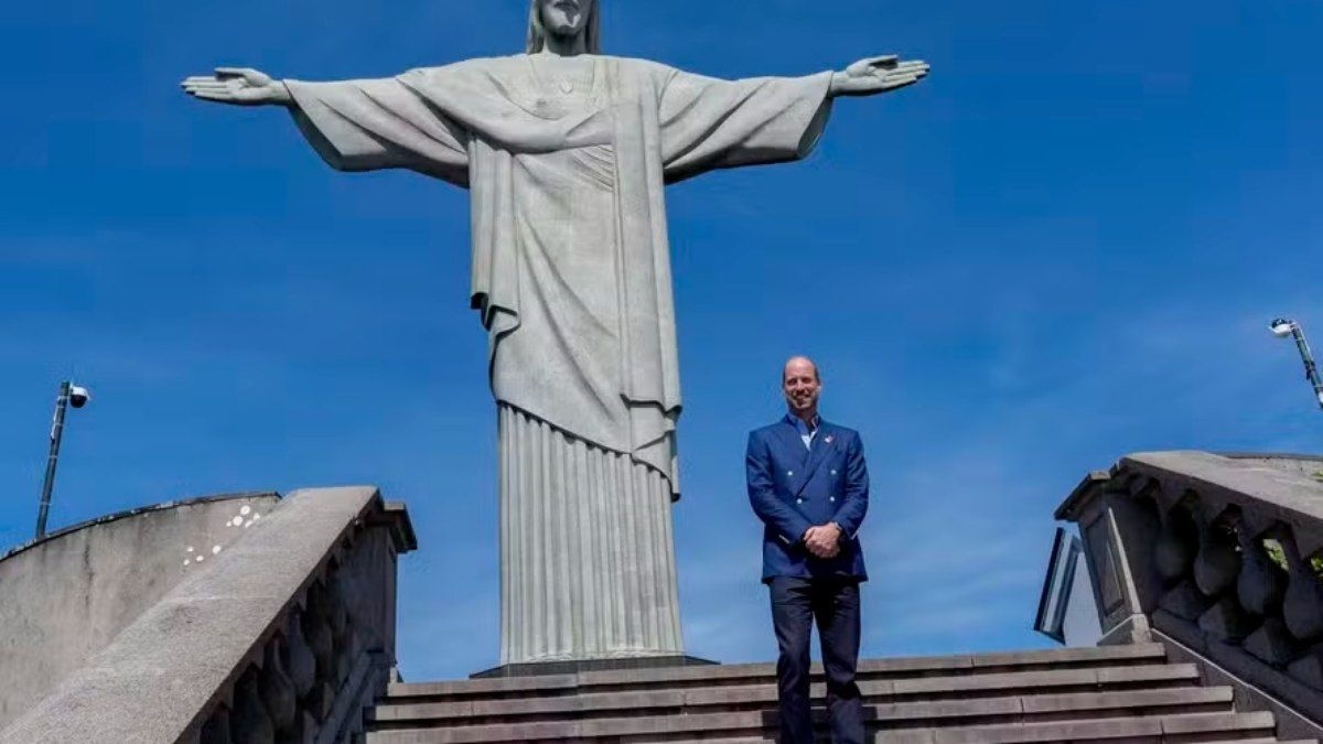 Príncipe William visita o Cristo durante agenda climática