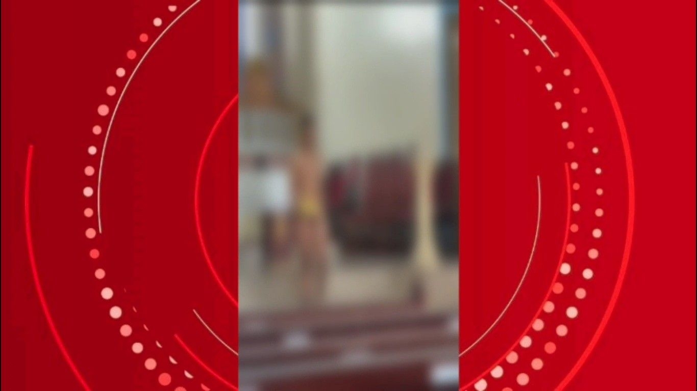 Homem nu invade igreja e causa confusão em Alagoas