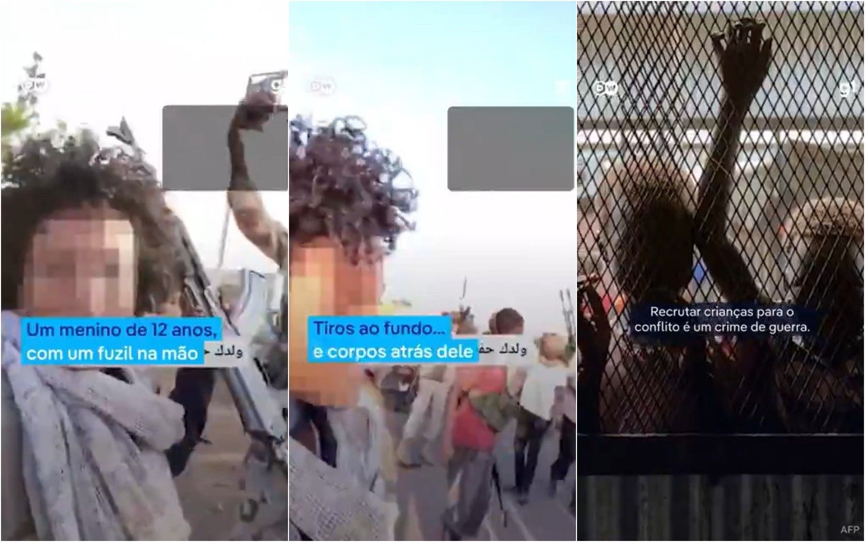Crianças-soldado do Sudão viralizam em vídeos alarmantes