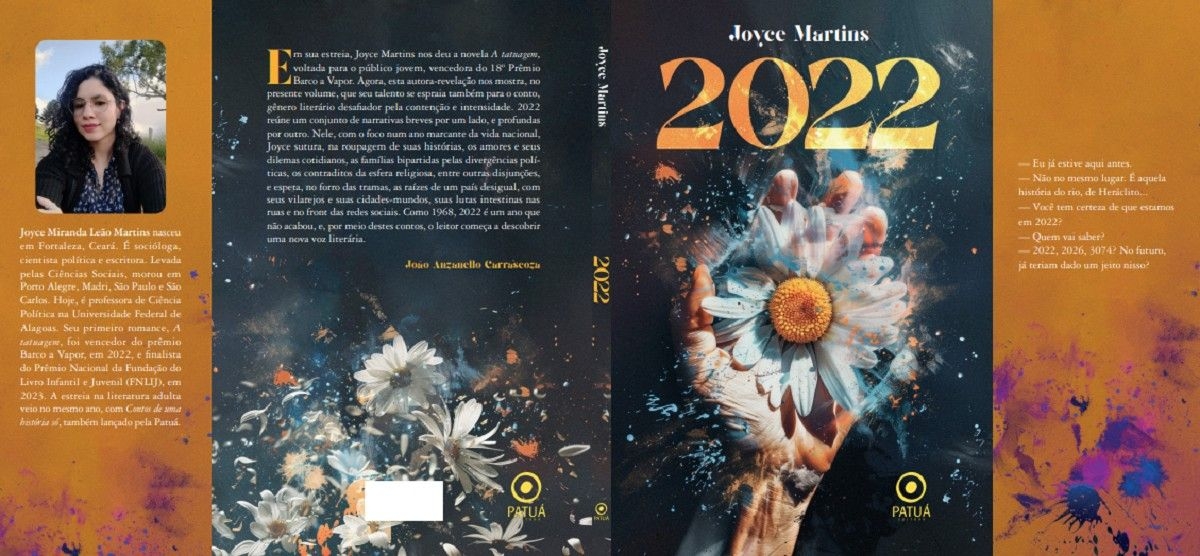 Joyce Martins lança livro '2022' na Bienal de Alagoas