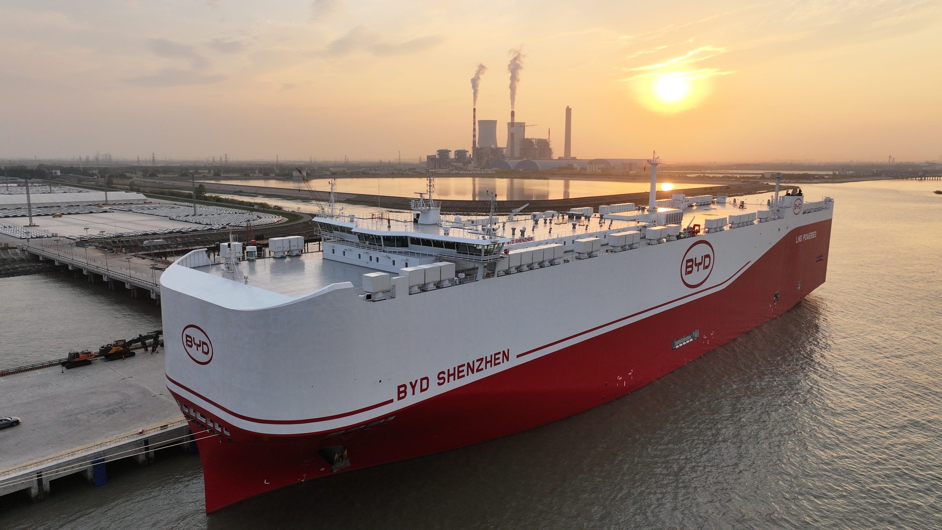 BYD Revoluciona o Transporte Marítimo com Sua Frota