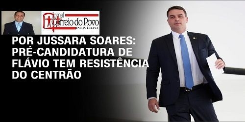 Pré-candidatura de Flávio Bolsonaro esbarra nas intenções finais