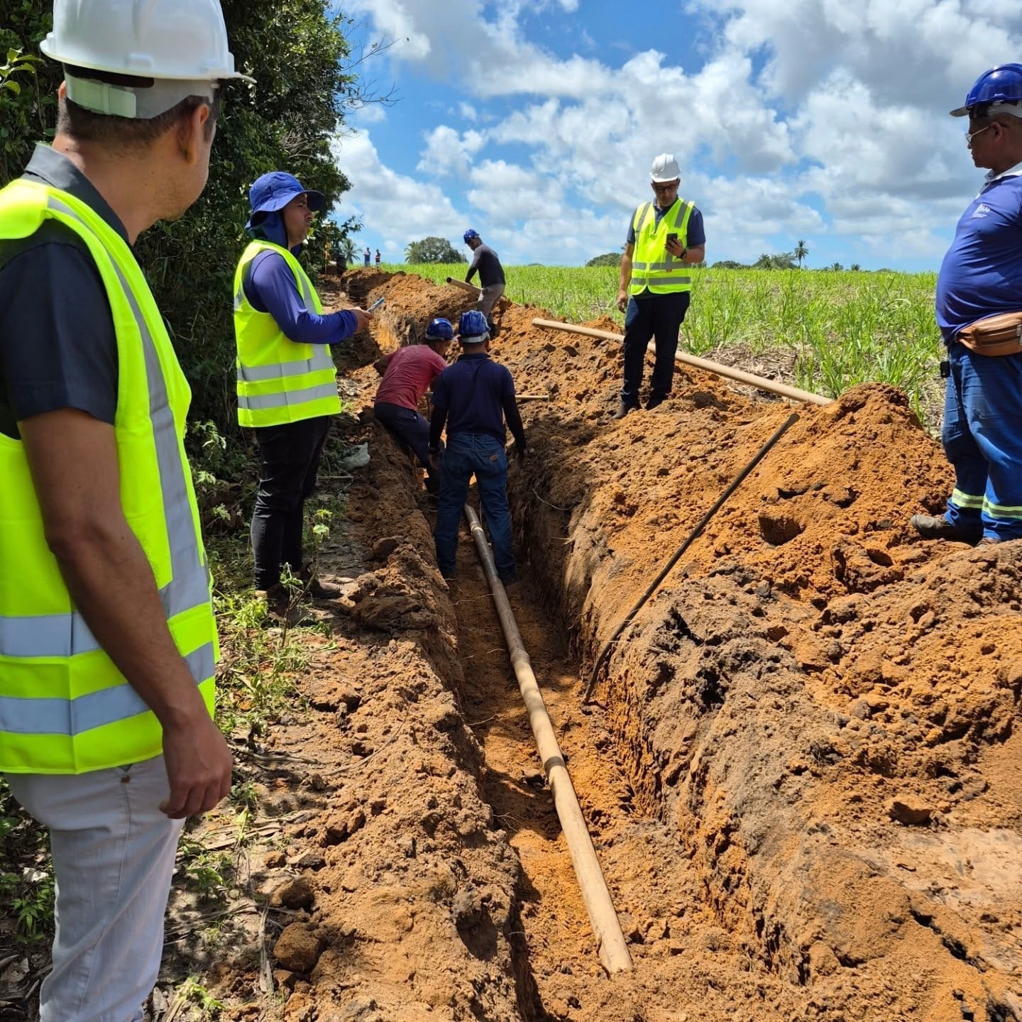 SAAE Penedo amplia rede de água em Cerquinha das Laranjas