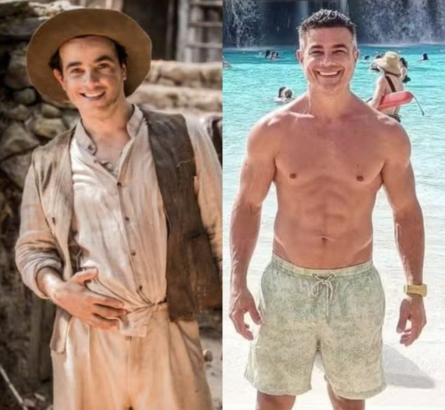 Transformações Impressionantes de Atores de Êta Mundo Melhor