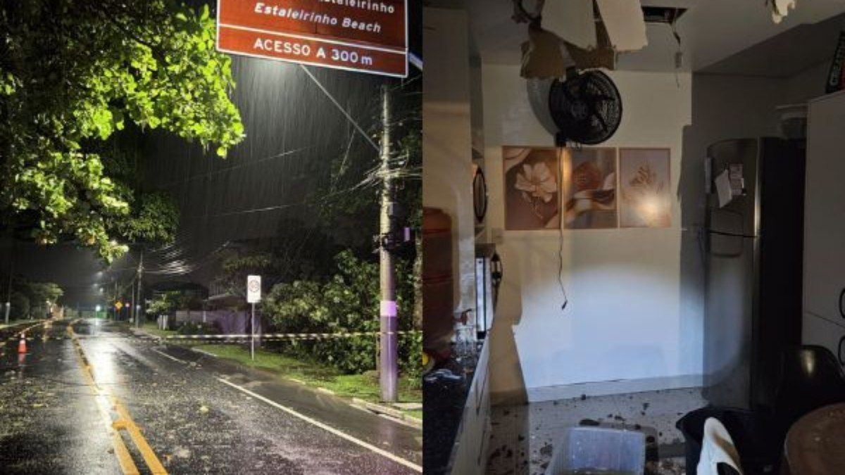 Chuvas em SC causam alagamentos e cancelam aulas