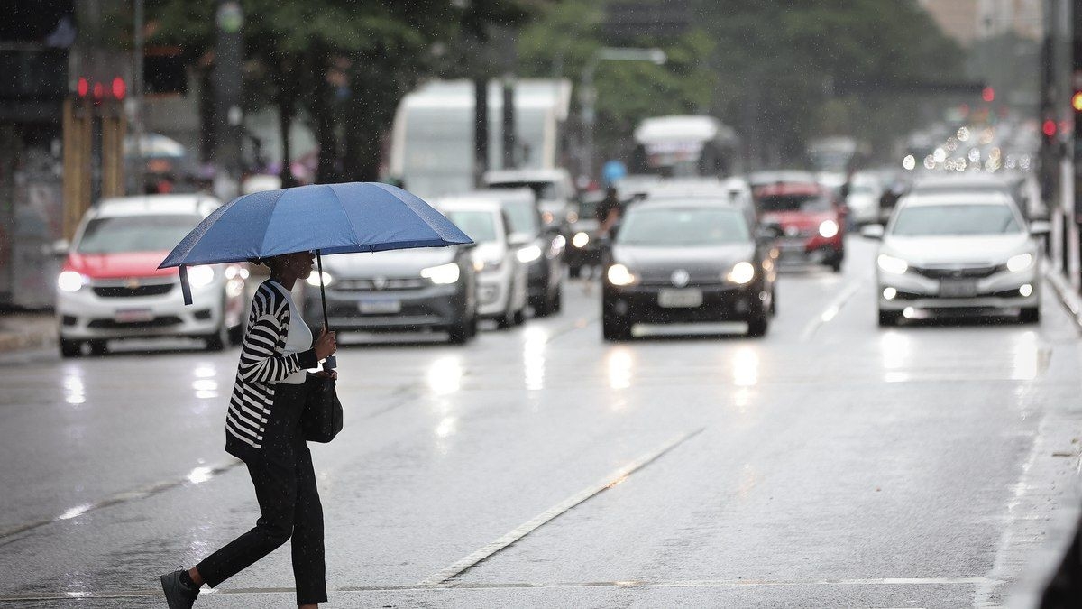 Frente fria traz risco de temporal no Sul do Brasil