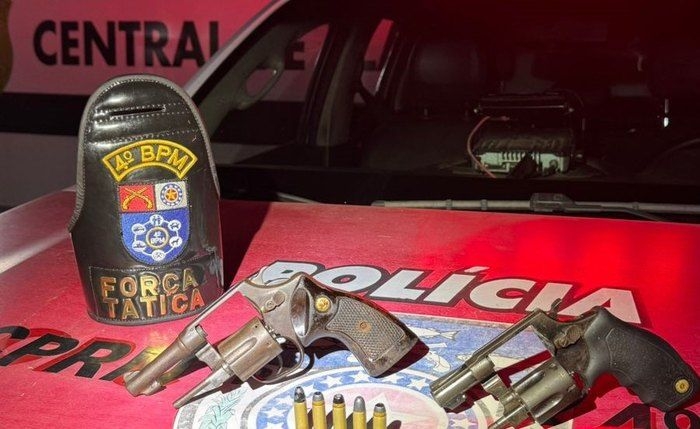 PM apreende 21 armas de fogo em uma semana; quatro delas foram em Rio Largo