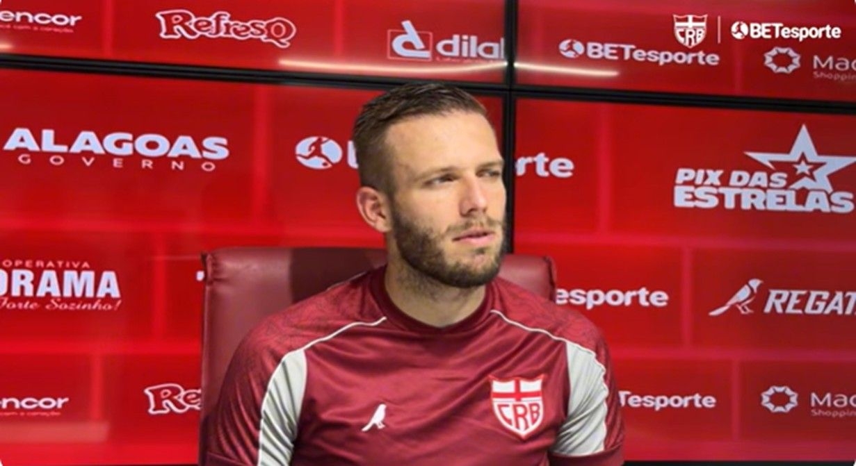 Alemão comemora retorno e fala sobre recuperação do CRB