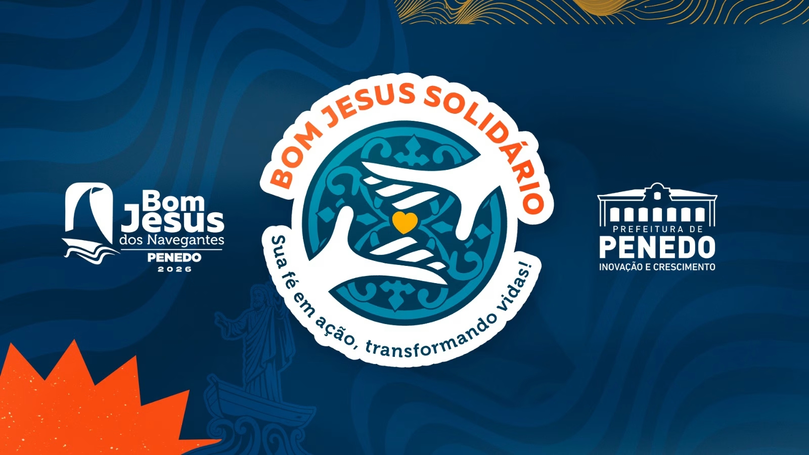 Bom Jesus Solidário arrecada alimentos para famílias carentes