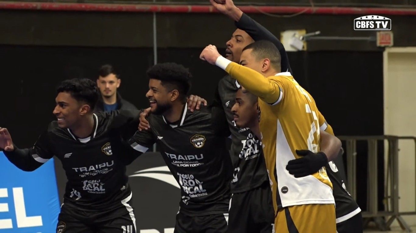 Traipu vence e alcança vice-liderança no Brasileiro de Futsal
