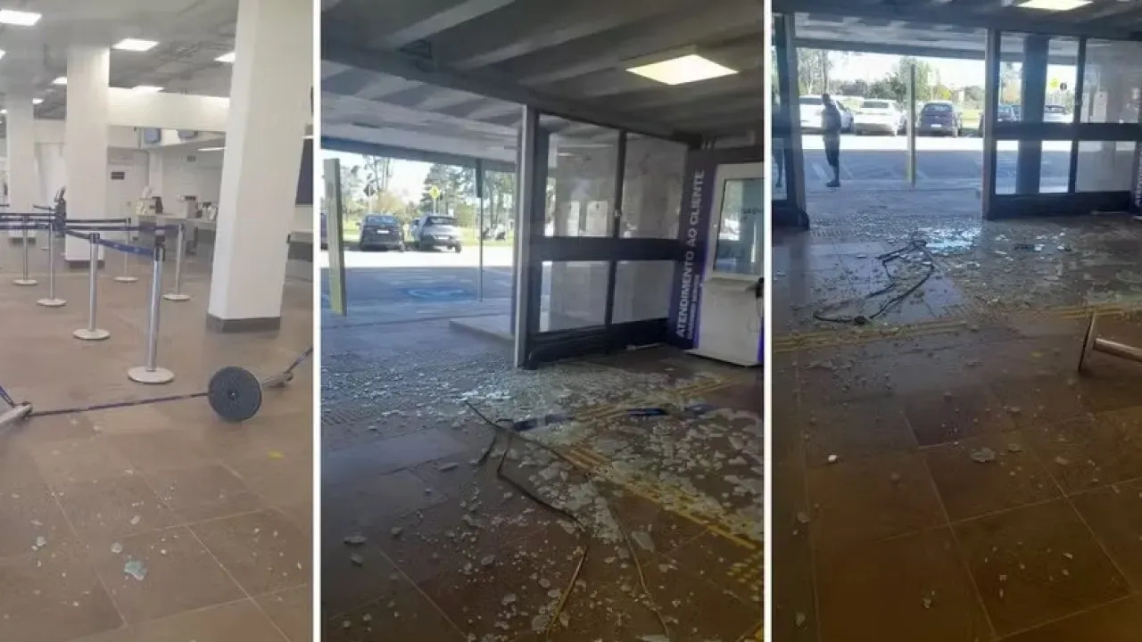 Passageiro agride funcionário e quebra porta em Pelotas