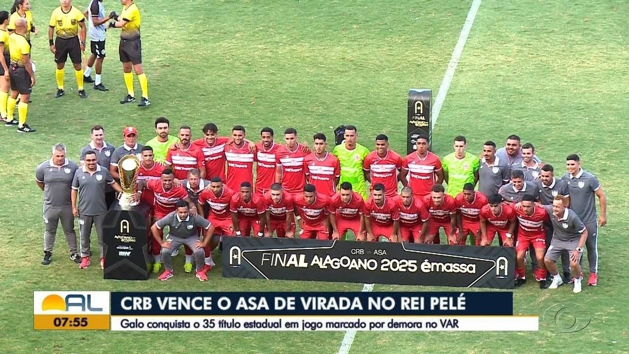 Árbitro justifica 17 minutos de acréscimo na final do Alagoano