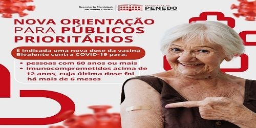 Penedo começa a aplicar dose de reforço da vacina bivalente contra a Covid-19