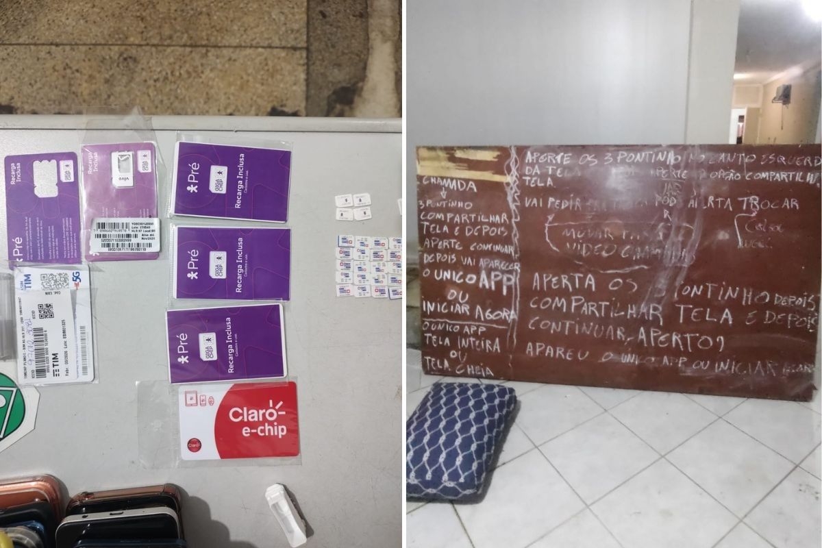 Polícia Militar desmantela central de estelionato em SP