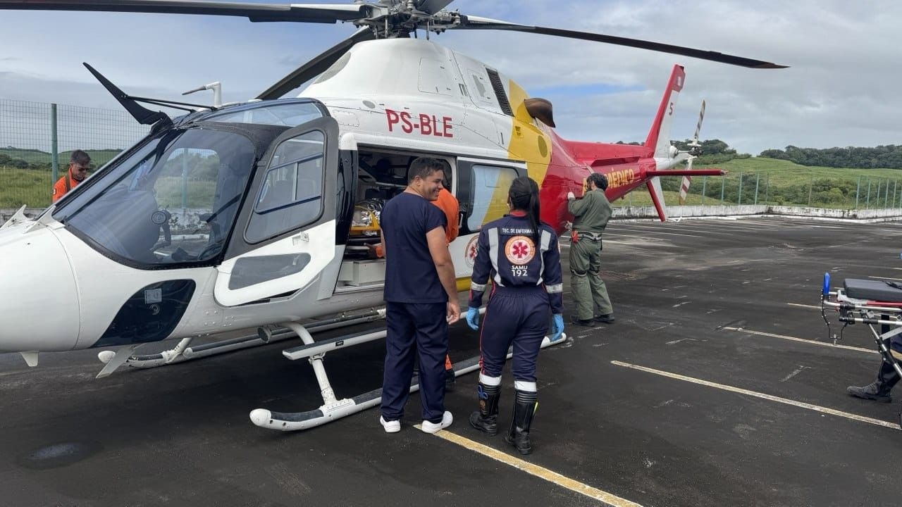 Estudante se queima gravemente ao embarcar em ônibus escolar