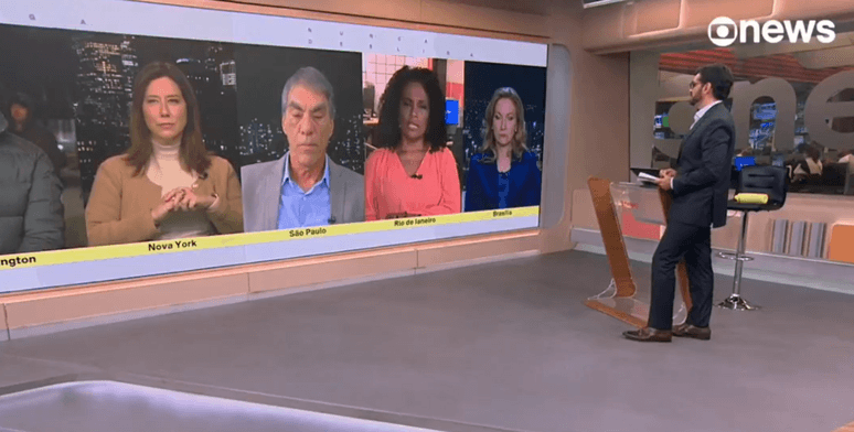 Comentaristas da GloboNews trocam farpas ao discutir teor supremacista no discurso de Trump