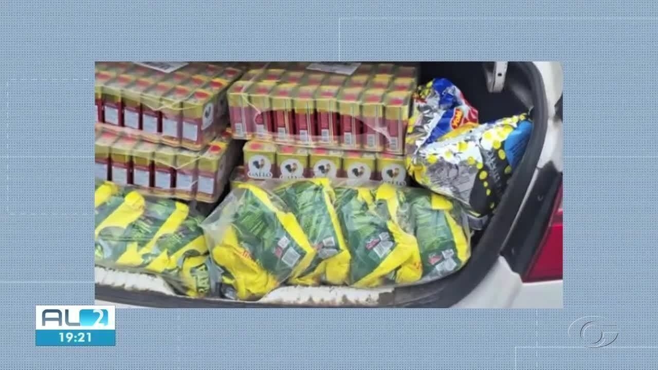 Dupla da Paraíba presa por furto de azeite em Maceió