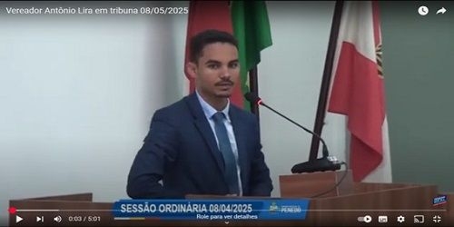 Vereador Antônio Lira cobra ações dos governos estadual e municipal