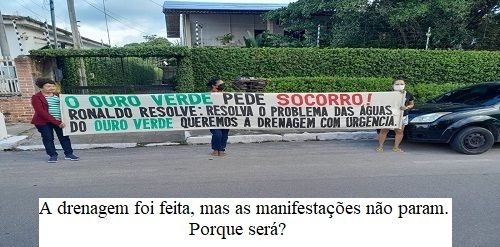 Não se trata de rebate, mas caso Ouro Verde tem suas interfaces desde sempre