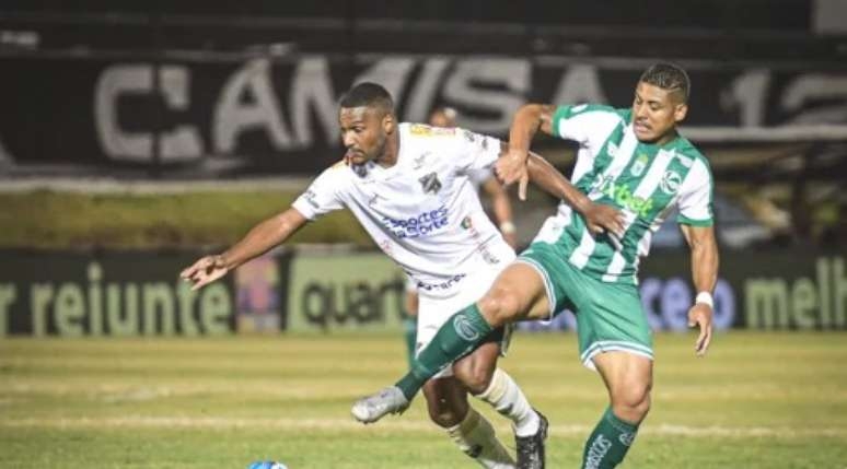 Em jogo de duas expulsões, ABC e Juventude empatam em 0 a 0 pela Série B