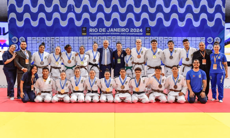 Brasil ganha 19 medalhas na abertura do Pan de judô no Rio