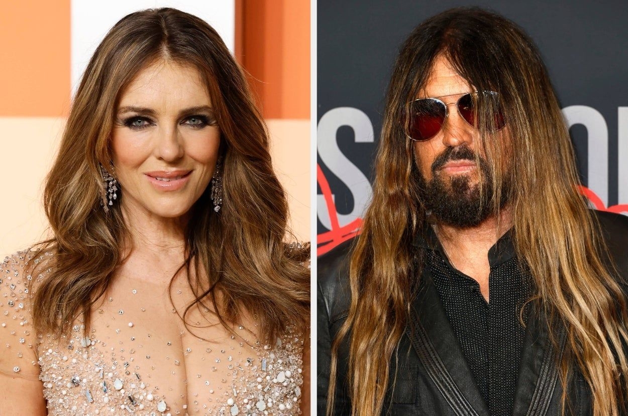 Elizabeth Hurley e Billy Ray Cyrus geram rumores de romance