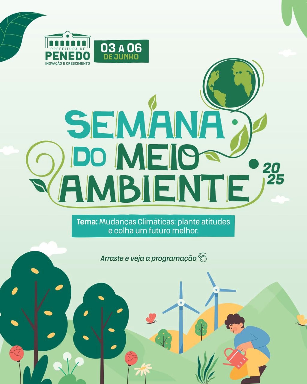 Penedo promove ações educativas na Semana do Meio Ambiente