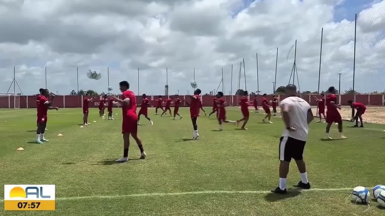 CRB se prepara para confronto importante contra o Sousa