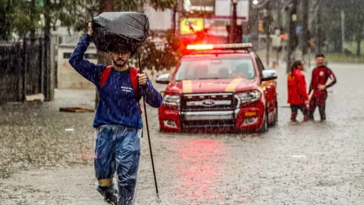 Chuvas intensas no Nordeste e Sul do Brasil