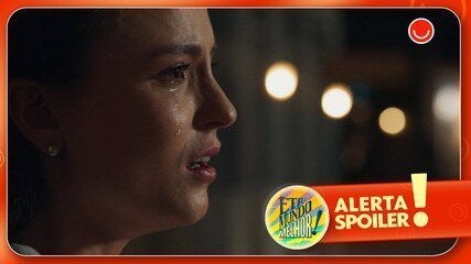 Estela entra em crise ao ver Ernesto e Anabela